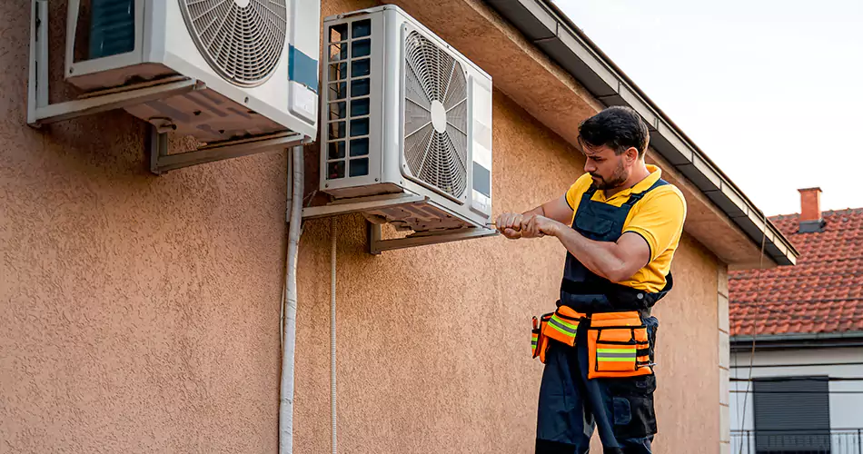 Outdoor AC Installation